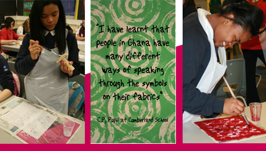 Fairtrade Fashion Club at Cumberland School