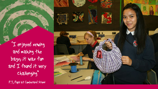 Fairtrade Fashion Club at Cumberland School