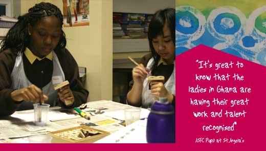 Fairtrade Fashion Club at St.Angela's Ursuline School